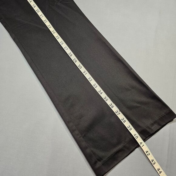 Attention Black Pants NEW Stretch Trouser Straight Leg Classic Women Size 10 Zip - Picture 9 of 11